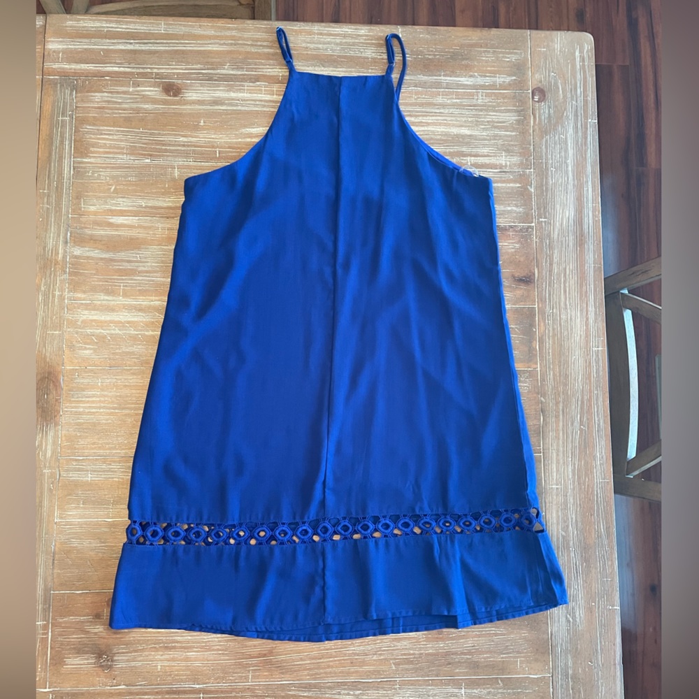 Women’s Blue TCEC Dress size large - Picture 4 of 5
